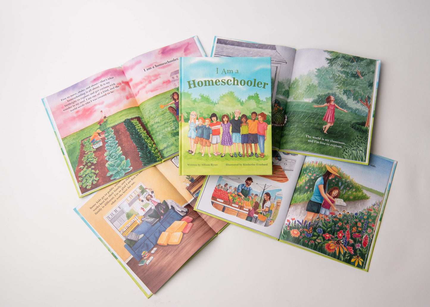 water color illustration homeschool curriculum
