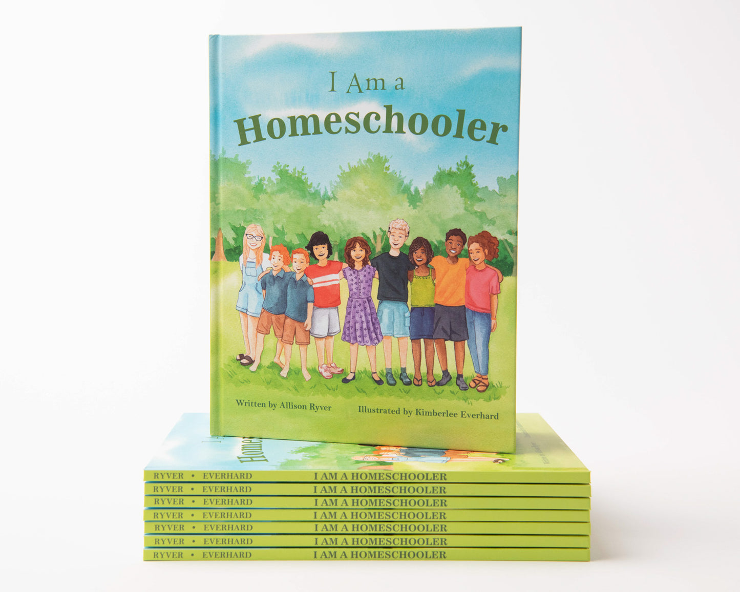 Homeschool kids books, Children's book about homeschooling, Books about homeschoolers, Books about Homeschool, Books about Homeschooling, I Am a Homeschooler Children's Book